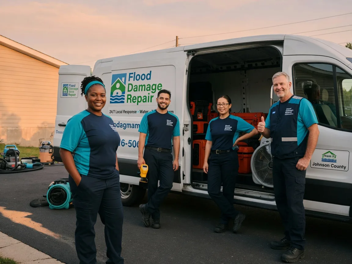 Water Damage Restoration company in Burr Oak, KS